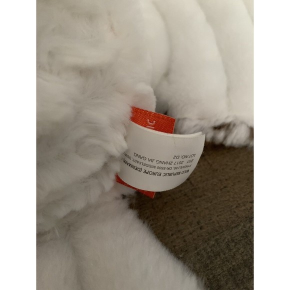 Wild Republic Plush Snowy Owl 11” White Brown Soft Stuffed Animal Toy TAG - Picture 14 of 14